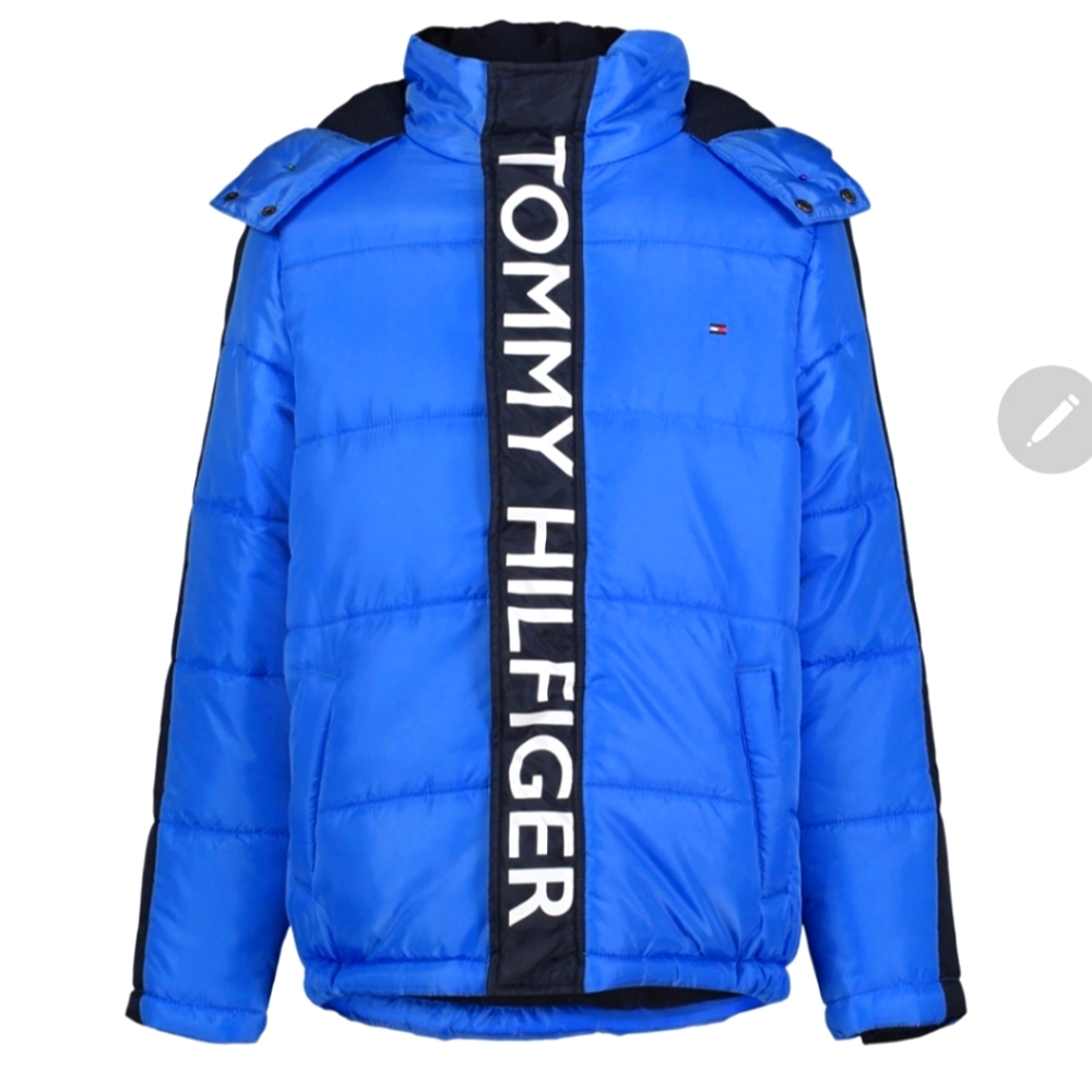 Tommy Hilfiger Toddler Boys Graphic Long Sleeves Puffer Jacket 2T